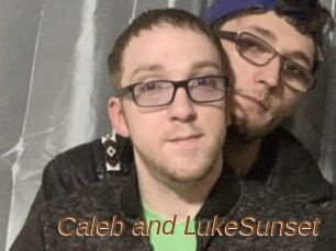 Caleb_and_LukeSunset