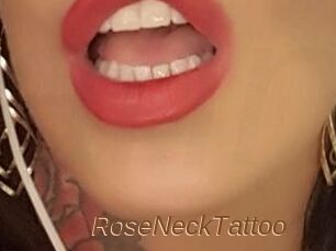 RoseNeckTattoo